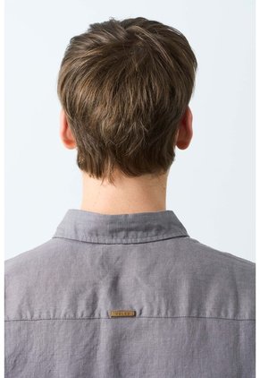Camisa Manga Corta Semi Fitted Para Hombre Sevilla Camisa Manga Corta Semi Fitted Para Hombre Sevilla Gris Pistola M VÉLEZ