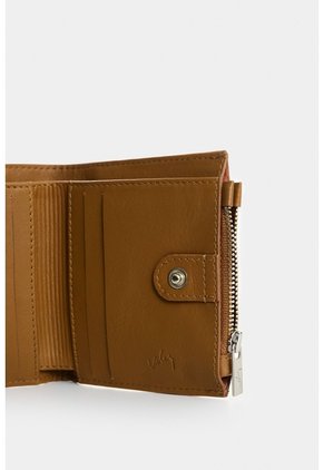 Billetera De Cuero Grabado Para Mujer Hazen Billetera De Cuero Grabado Para Mujer Hazen Miel VÉLEZ