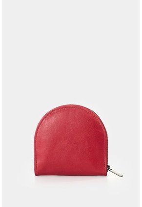 Monedero De Cuero Para Mujer Florence Monedero De Cuero Para Mujer Florence Rojo VÉLEZ