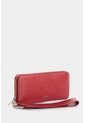 Billetera Porta Chequera De Cuero Para Mujer Arezzo Billetera Porta Chequera De Cuero Para Mujer Arezzo Rojo VÉLEZ de Vélez