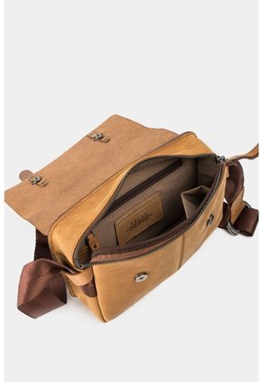 Riñonera Casual De Cuero Vintage Riñonera Casual De Cuero Vintage Miel VÉLEZ