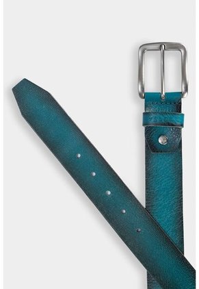 Cinturón Unifaz Loto De Cuero Para Hombre Inspiración Retro Cinturón Unifaz Loto De Cuero Para Hombre Inspiración Retro Azul Aguamarina 38 Vélez