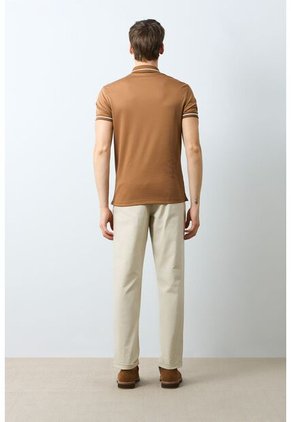 Polo Manga Corta Para Hombre Luzia Polo Manga Corta Para Hombre Luzia Cafe XS VÉLEZ