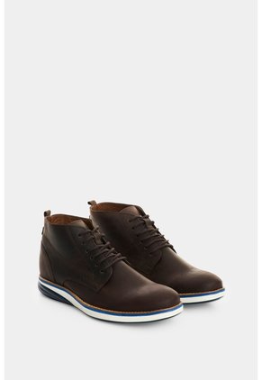 Botas En Cuero Para Hombre Play 3 Botas En Cuero Para Hombre Play 3 Cafe 42 VÉLEZ