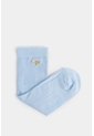 Calcetines Media Pierna San Jacinto Para Mujer Bordado Abeja Calcetines Media Pierna San Jacinto Para Mujer Bordado Abeja Azul Claro XS VÉLEZ de Vélez