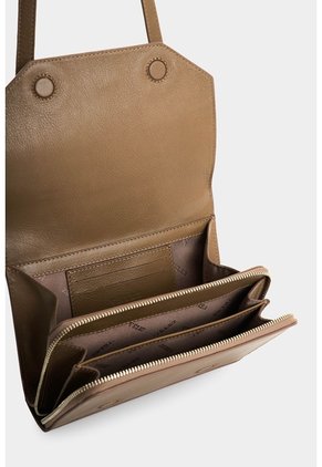 Manos Libres Mini En Cuero Para Mujer Abi Manos Libres Mini En Cuero Para Mujer Abi Tabaco VÉLEZ