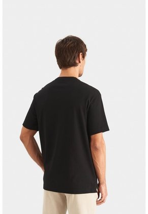 Camiseta En Algodón Para Hombre Bolsillo Cuero Camiseta En Algodón Para Hombre Bolsillo Cuero Negro XL VÉLEZ
