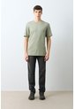 Camiseta Manga Corta Lerici Para Hombre Semi Fitted Camiseta Manga Corta Lerici Para Hombre Semi Fitted Verde XXL VÉLEZ de Vélez