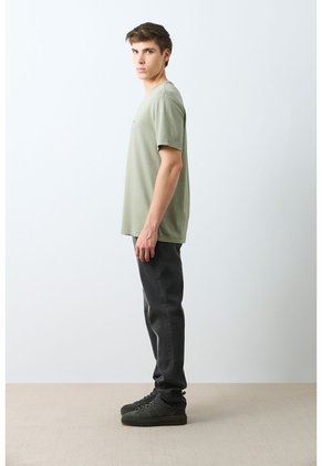 Camiseta Manga Corta Lerici Para Hombre Semi Fitted Camiseta Manga Corta Lerici Para Hombre Semi Fitted Verde XXL VÉLEZ