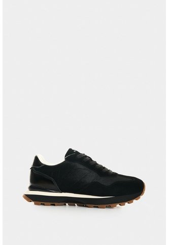 Tenis En Cuero Pelo Y Folia Para Mujer Sahara Tenis En Cuero Pelo Y Folia Para Mujer Sahara Negro 40 VÉLEZ Vélez