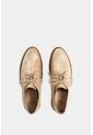 Zapato De Cordón Alba De Cuero Folia Para Mujer Estilo Oxford Zapato De Cordón Alba De Cuero Folia Para Mujer Estilo Oxford Dorado 37 VÉLEZ de Vélez