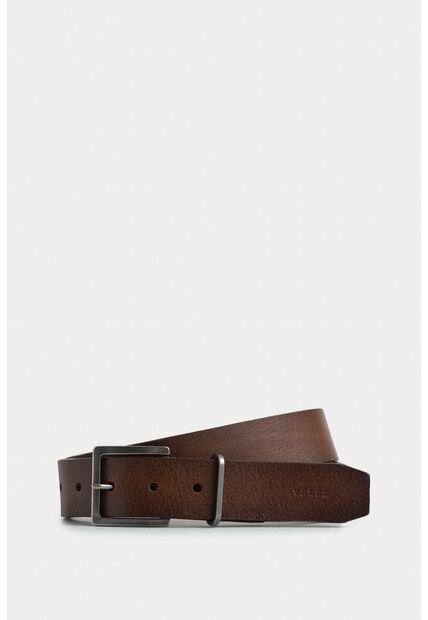Cinturón Unifaz Luster De Cuero Para Hombre Punta Trapecio Cinturón Unifaz Luster De Cuero Para Hombre Punta Trapecio Miel 42 VÉLEZ