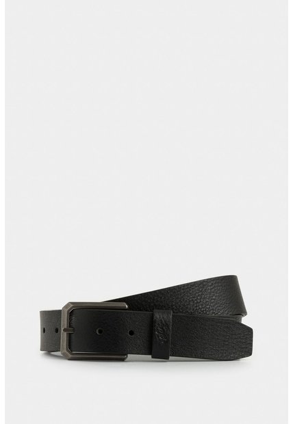 Cinturón Unifaz Vernazza De Cuero Para Hombre Punta Cuadrada Cinturón Unifaz Vernazza De Cuero Para Hombre Punta Cuadrada Negro 42 VÉLEZ