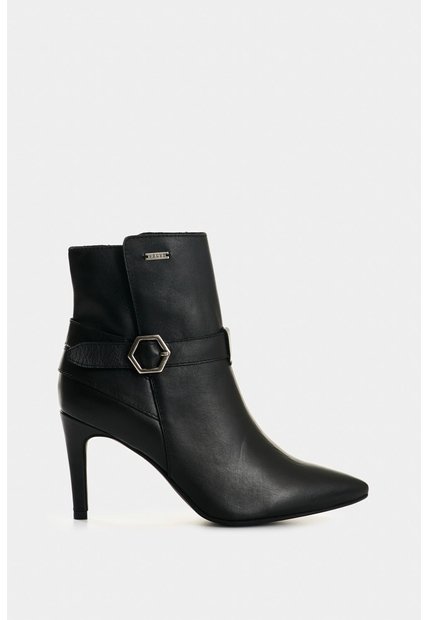 Botines Calix De Cuero Para Mujer Silueta Office Botines Calix De Cuero Para Mujer Silueta Office Negro 38 VÉLEZ