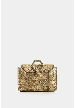 Portadocumentos De Cuero Folia Para Mujer Arabia Portadocumentos De Cuero Folia Para Mujer Arabia Dorado VÉLEZ