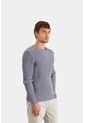 Sweater Aurora Semiajustado Para Hombre Tejido En Algodón Sweater Aurora Semiajustado Para Hombre Tejido En Algodón Azul Claro XX Vélez de Vélez