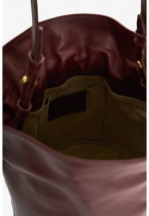 Manos Libres En Cuero Para Mujer Lyra Manos Libres En Cuero Para Mujer Lyra Vinotinto VÉLEZ