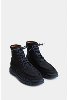 Bota Luster 2 De Cuero Gamuzado Para Hombre Efecto Escribiente Bota Luster 2 De Cuero Gamuzado Para Hombre Efecto Escribiente Gris 44 VÉLEZ