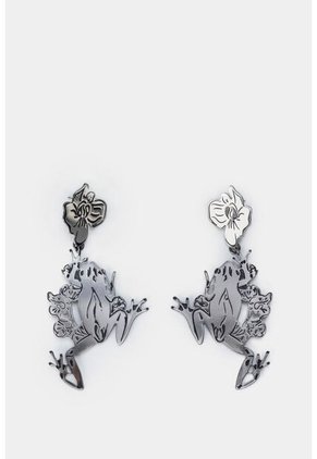 Aretes Neptuno Para Mujer Fauna Colombiana Aretes Neptuno Para Mujer Fauna Colombiana Grafito VÉLEZ