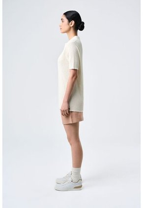 Short Prisma Tiro Alto En Lino Para Mujer Detalle Millaré Short Prisma Tiro Alto En Lino Para Mujer Detalle Millaré Rosado 06 Vélez