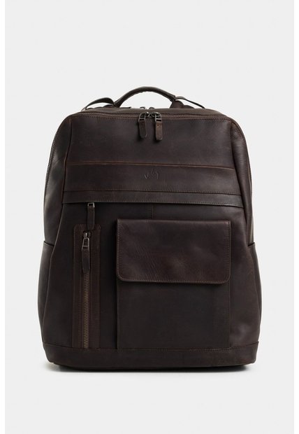 Morral Pekin De Cuero Para Hombre Estilo Clásico Morral Pekin De Cuero Para Hombre Estilo Clásico Cafe VÉLEZ