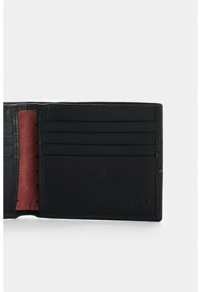 Billetera De Cuero Para Hombre Inserto 2 Billetera De Cuero Para Hombre Inserto 2 Negro VÉLEZ