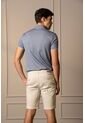Bermuda Semifit Caruso Para Hombre Casual Deportiva Bermuda Semifit Caruso Para Hombre Casual Deportiva Crema 36 VÉLEZ de Vélez