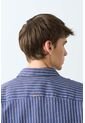Camisa Manga Larga En Lino Para Hombre Lira Camisa Manga Larga En Lino Para Hombre Lira Azul Oscuro XXL VÉLEZ de Vélez