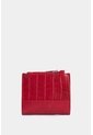 Billetera Golden De Cuero Para Mujer Grabado Billetera Golden De Cuero Para Mujer Grabado Rojo VÉLEZ de Vélez
