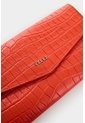 Billetera Porta Chequera De Cuero Para Mujer Selene Billetera Porta Chequera De Cuero Para Mujer Selene Rojo VÉLEZ de Vélez