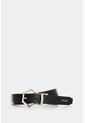 Cinturón Doble Faz En Cuero Para Mujer Aura Cinturón Doble Faz En Cuero Para Mujer Aura Negro L VÉLEZ de Vélez