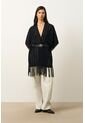 Cárdigan Tipo Poncho Tejido Para Mujer Quena Cárdigan Tipo Poncho Tejido Para Mujer Quena Negro M VÉLEZ de Vélez