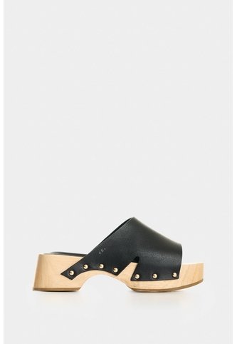 Sandalia Plataforma En Cuero Para Mujer Xinca Sandalia Plataforma En Cuero Para Mujer Xinca Negro 40 VÉLEZ Vélez