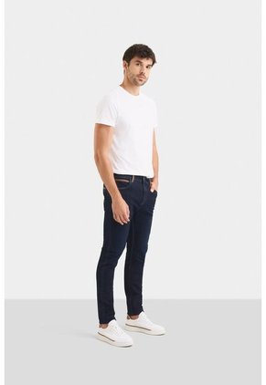 Jean Hori Blue Denim Para Hombre Pasadores En Cuero Jean Hori Blue Denim Para Hombre Pasadores En Cuero Azul 32 VÉLEZ