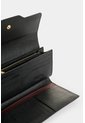 Porta Chequera En Cuero Para Mujer Damasco Porta Chequera En Cuero Para Mujer Damasco Negro VÉLEZ de Vélez