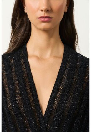 Cárdigan Tipo Poncho Tejido Para Mujer Quena Cárdigan Tipo Poncho Tejido Para Mujer Quena Negro M VÉLEZ
