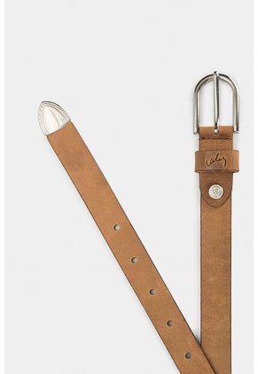 Cinturón Unifaz Hera De Cuero Para Mujer Puntera Metálica Cinturón Unifaz Hera De Cuero Para Mujer Puntera Metálica Miel S VÉLEZ