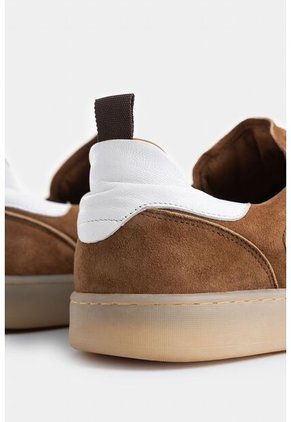 Tenis Flame De Cuero Gamuzado Para Hombre Casual Tenis Flame De Cuero Gamuzado Para Hombre Casual Miel 41 VÉLEZ