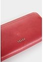 Billetera Porta Chequera De Cuero Para Mujer Arezzo Billetera Porta Chequera De Cuero Para Mujer Arezzo Rojo VÉLEZ de Vélez
