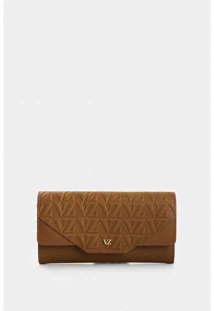 Porta Chequera De Cuero Para Mujer Damasco Porta Chequera De Cuero Para Mujer Damasco Miel VÉLEZ