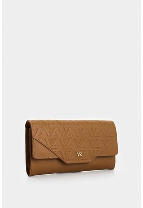 Porta Chequera De Cuero Para Mujer Damasco Porta Chequera De Cuero Para Mujer Damasco Miel VÉLEZ