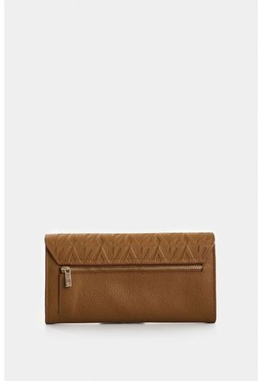 Porta Chequera De Cuero Para Mujer Damasco Porta Chequera De Cuero Para Mujer Damasco Miel VÉLEZ