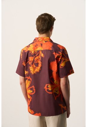 Camisa Manga Corta Para Hombre Brisa Camisa Manga Corta Para Hombre Brisa Vinotinto M VÉLEZ