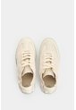 Tenis De Lona Y Cuero Gamuzado Para Mujer Wild Tenis De Lona Y Cuero Gamuzado Para Mujer Wild Blanco 37 VÉLEZ de Vélez