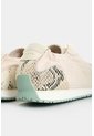 Tenis De Lona Y Cuero Gamuzado Para Mujer Wild Tenis De Lona Y Cuero Gamuzado Para Mujer Wild Blanco 37 VÉLEZ de Vélez
