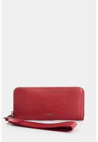 Billetera Porta Chequera De Cuero Para Mujer Arezzo Billetera Porta Chequera De Cuero Para Mujer Arezzo Rojo VÉLEZ Vélez