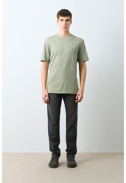 Camiseta Manga Corta Lerici Para Hombre Semi Fitted Camiseta Manga Corta Lerici Para Hombre Semi Fitted Verde L VÉLEZ