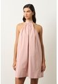 Vestido Mini Halter Para Mujer Lumbre Vestido Mini Halter Para Mujer Lumbre Natural 12 VÉLEZ de Vélez