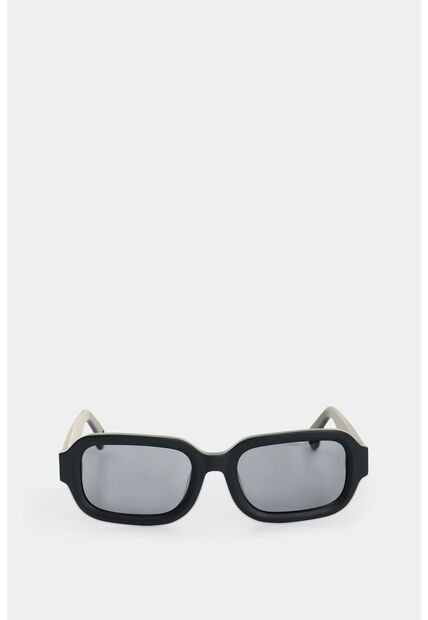 Gafas Aviva Rectangulares Para Hombre Lente Translúcido Gafas Aviva Rectangulares Para Hombre Lente Translúcido Negro VÉLEZ