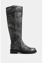 Botas Tulipan De Cuero Brush Off Para Mujer Efecto Metalizado Botas Tulipan De Cuero Brush Off Para Mujer Efecto Metalizado Gris 39 VÉLEZ de Vélez